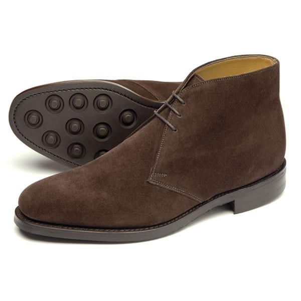 Loake Pimlico - Dark Brown Suede UK 10 