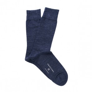 Profuomo Socks Cotton & Wool - Blue