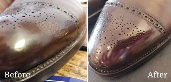 shoe scratch remover